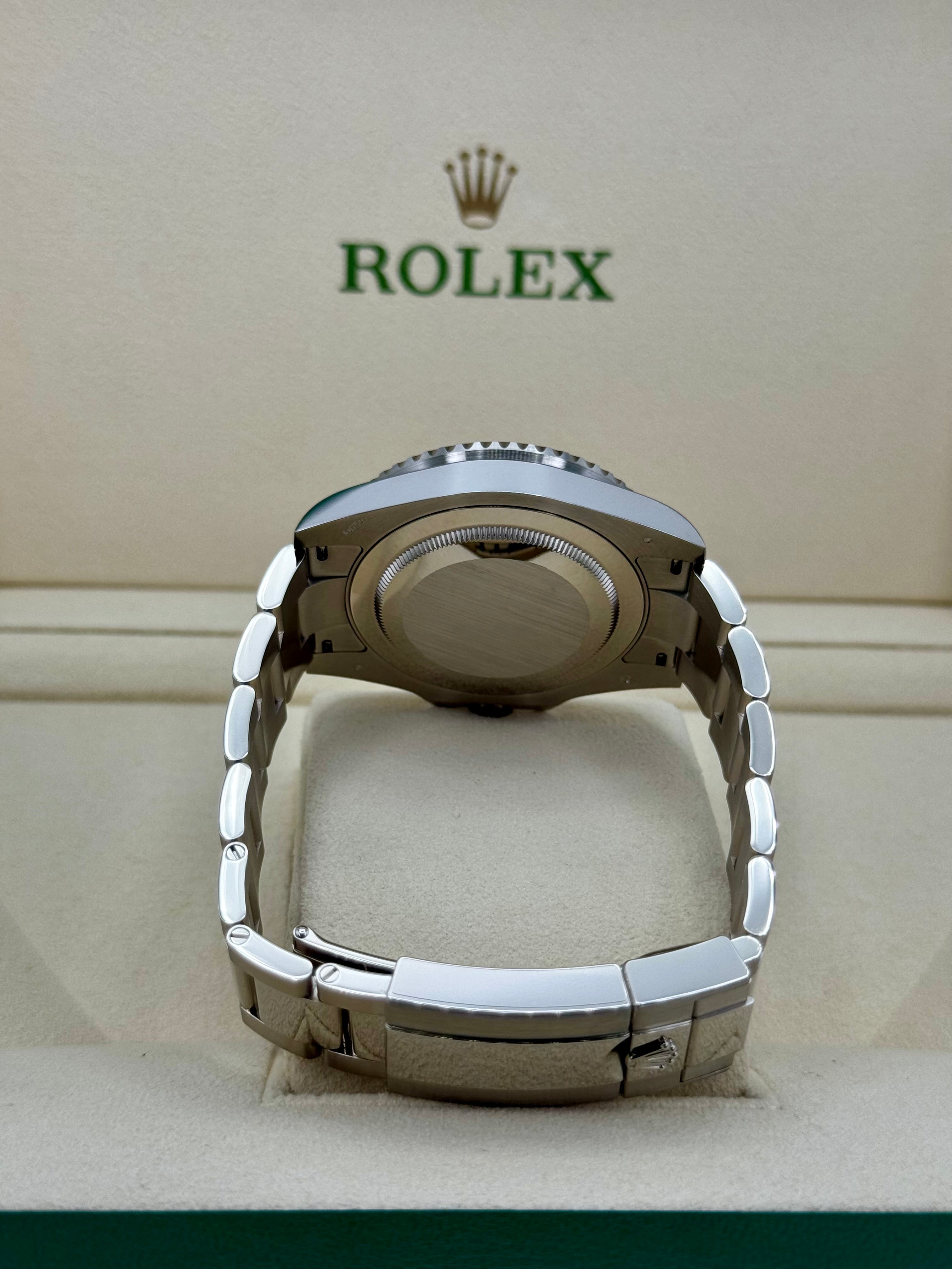 NEW 2024 ロレックス GMTマスターII 「ペプシ」 40mm 126719BLRO ホワイトゴールドブルーダイヤル
