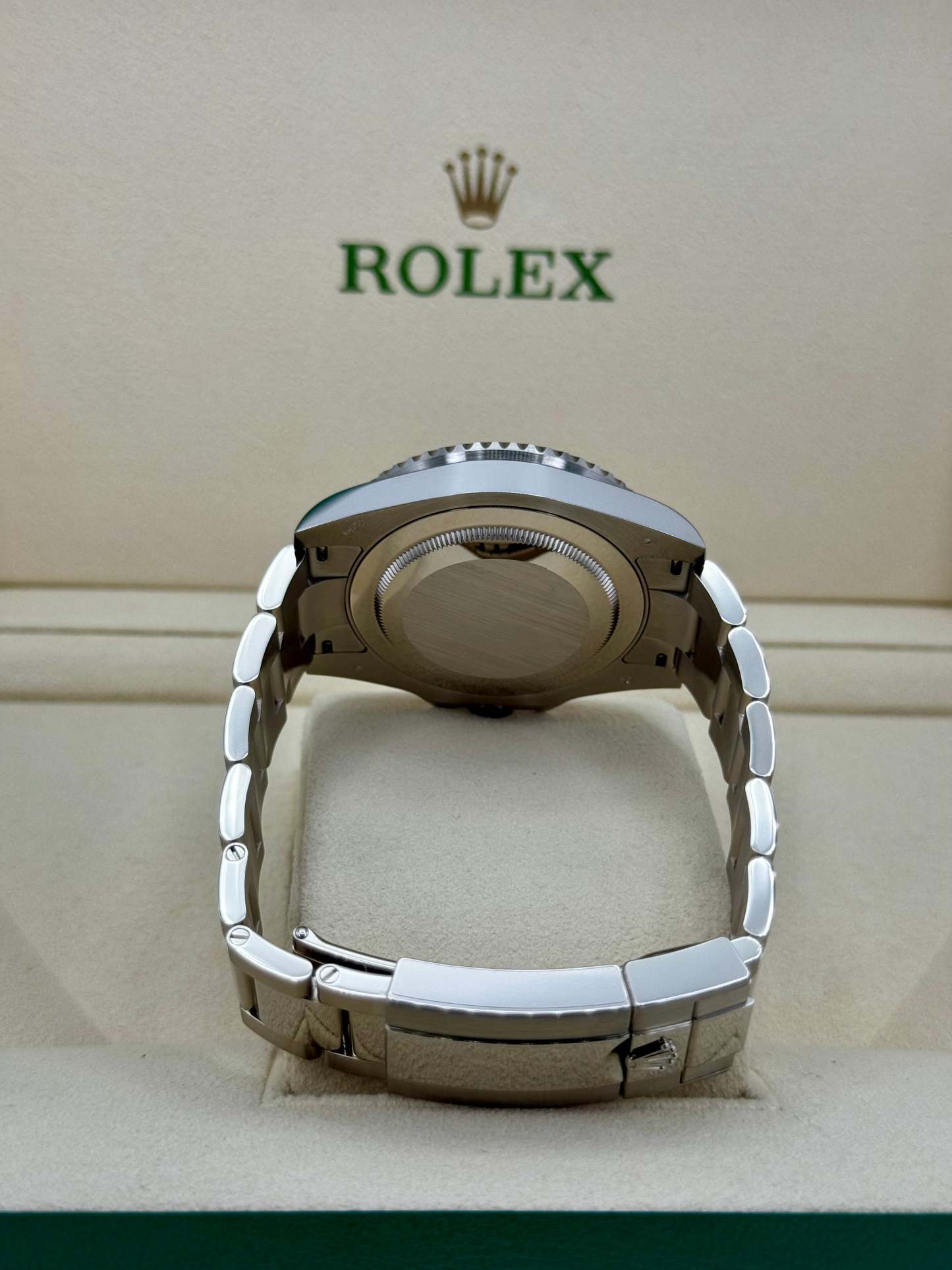 NEW 2024 ロレックス GMTマスターII 「ペプシ」 40mm 126719BLRO ホワイトゴールドブルーダイヤル