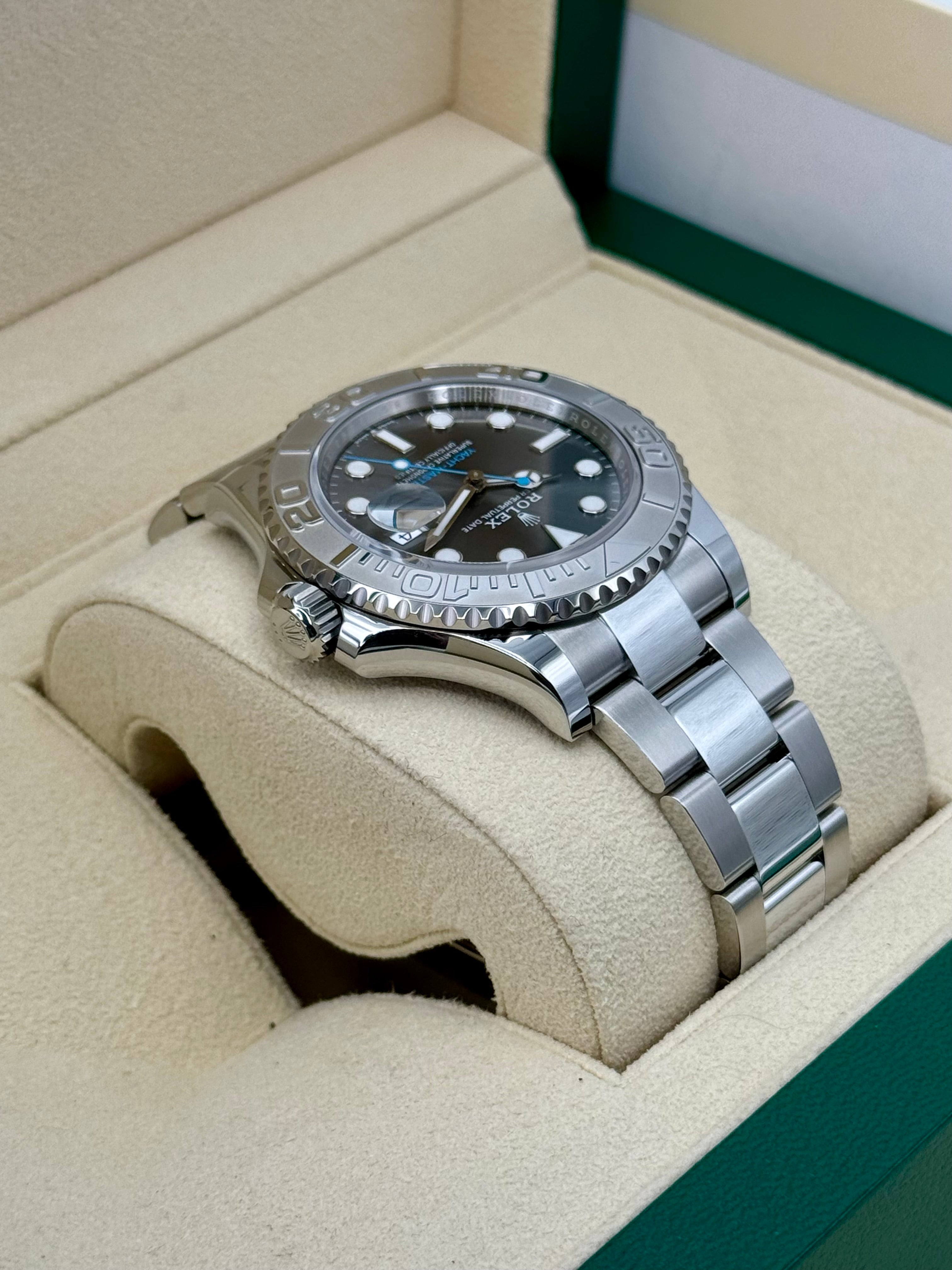 NEW 2024 ロレックス ヨットマスター 40mm 126622 ステンレススティール ロジウム文字盤