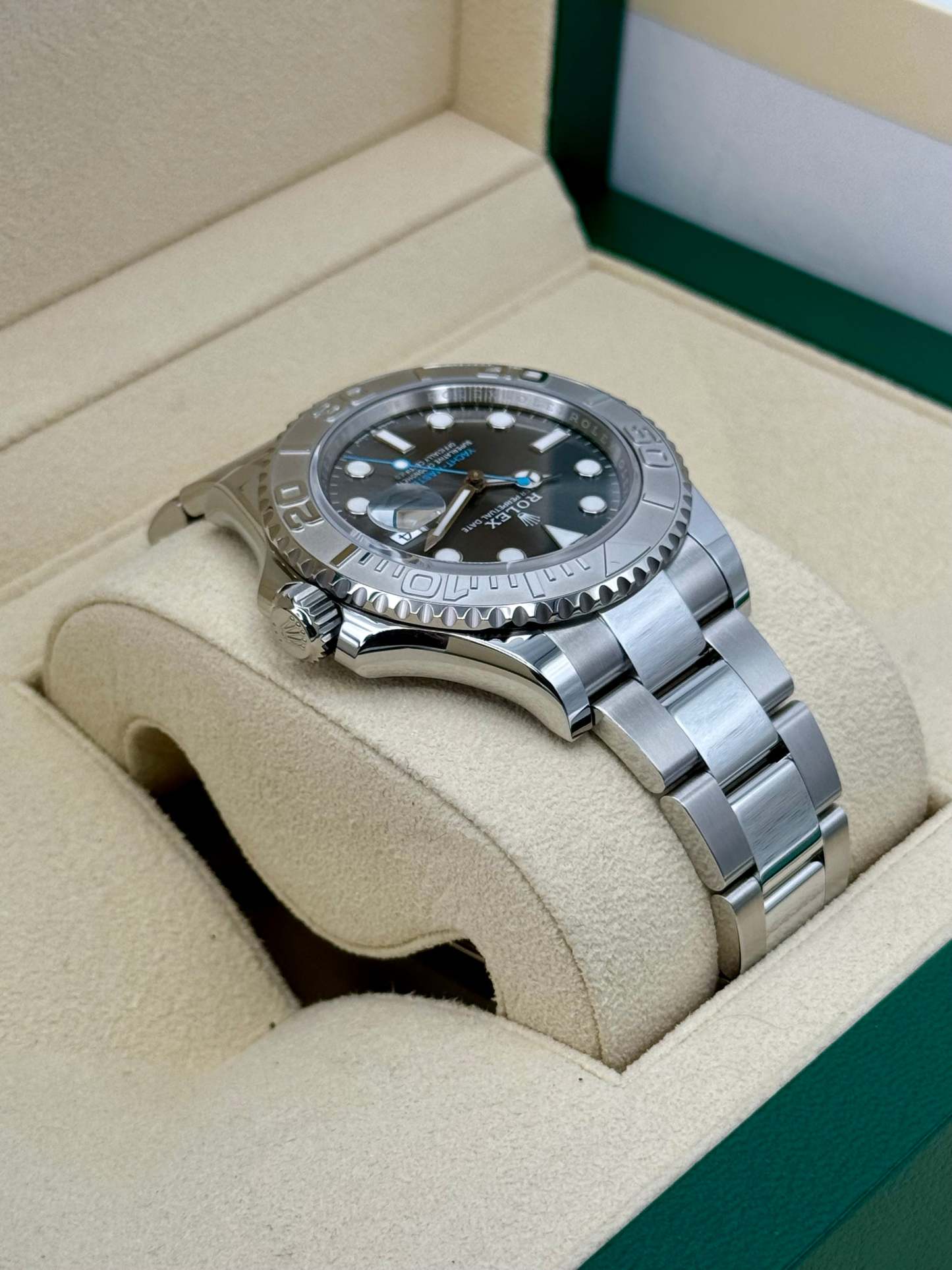 NEW 2024 ロレックス ヨットマスター 40mm 126622 ステンレススティール ロジウム文字盤