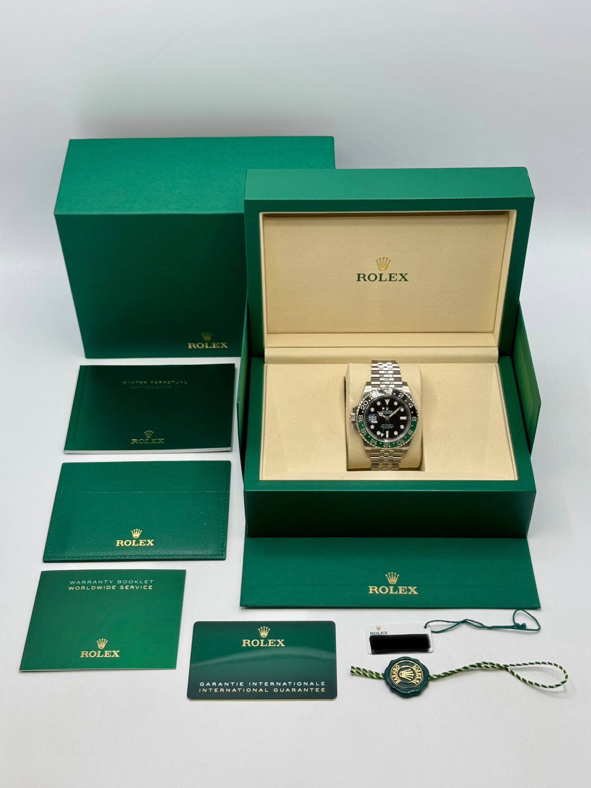 NEW 2025 ロレックス GMTマスターII 「スプライト」 40mm 126720VTNR ジュビリー