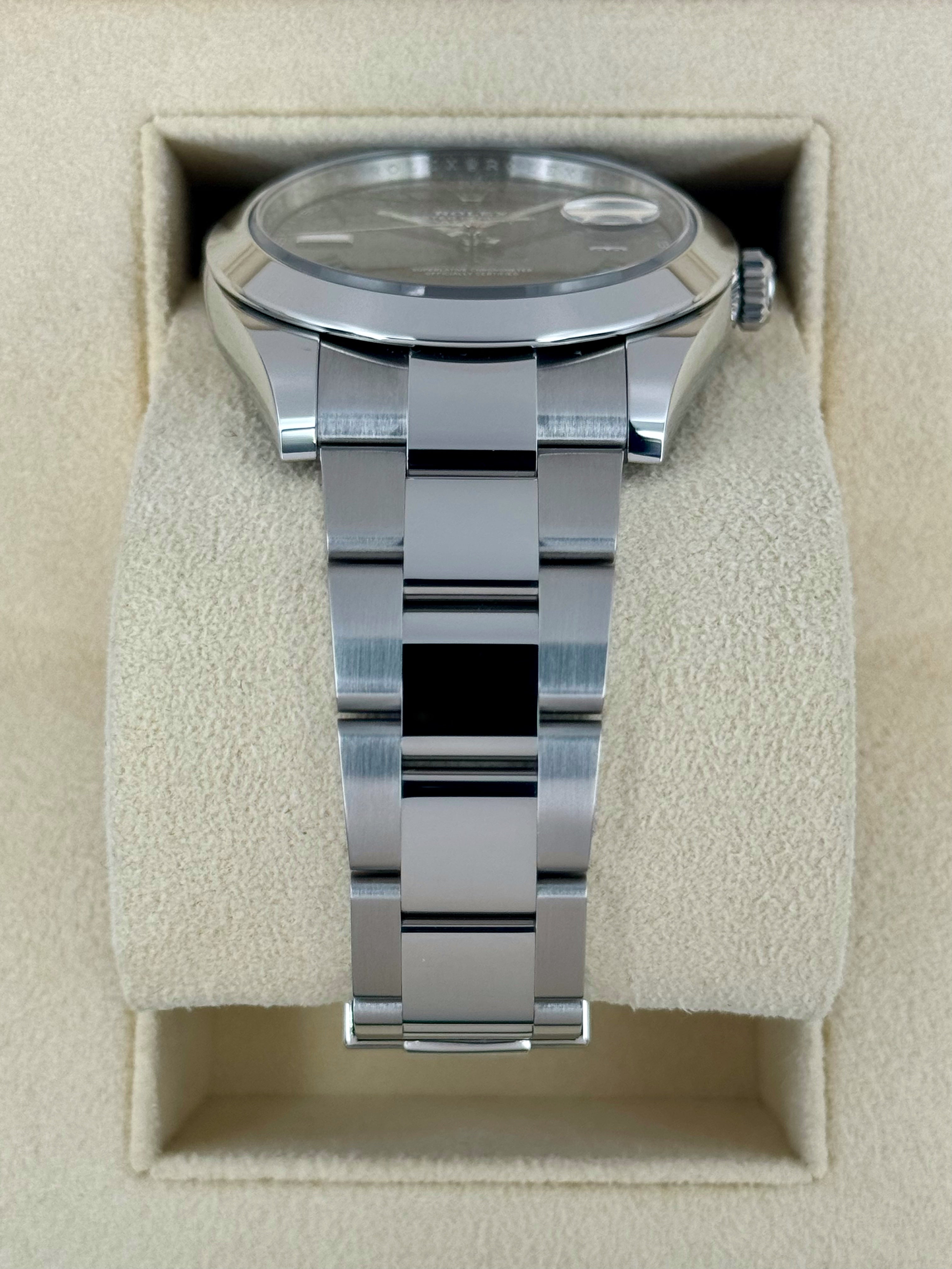 NEW 2024 ロレックス デイトジャスト 41mm 126300 オイスター ウィンブルドン ダイヤル