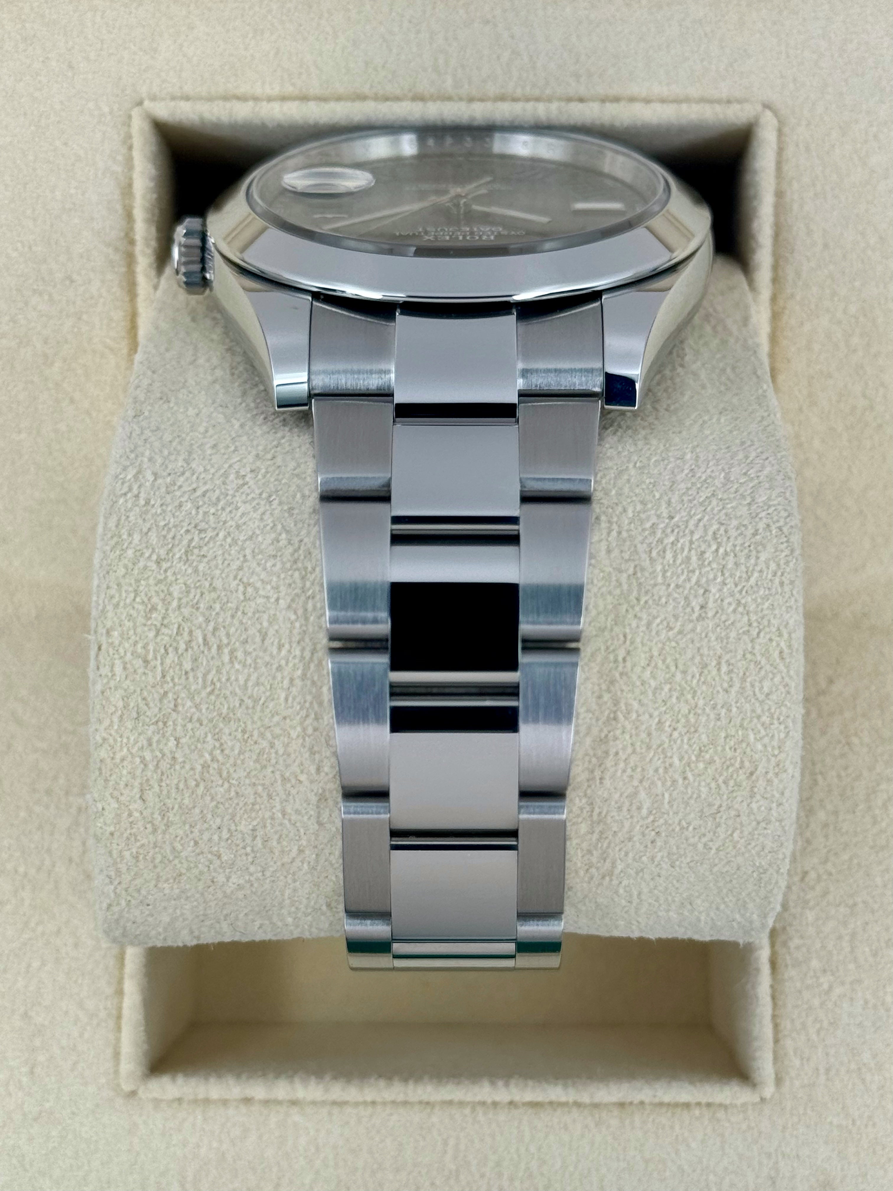 NEW 2024 ロレックス デイトジャスト 41mm 126300 オイスター ウィンブルドン ダイヤル