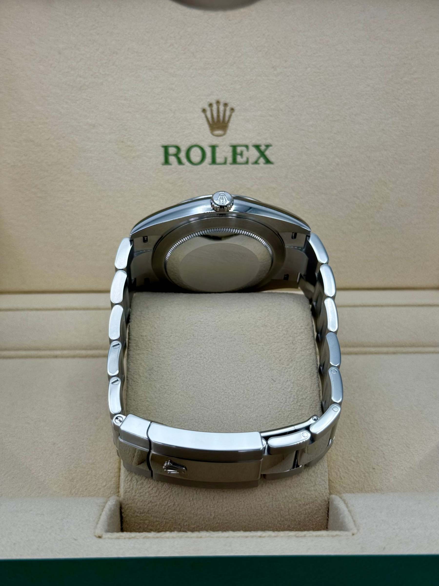 NEW 2024 ロレックス デイトジャスト 41mm 126300 オイスター ウィンブルドン ダイヤル