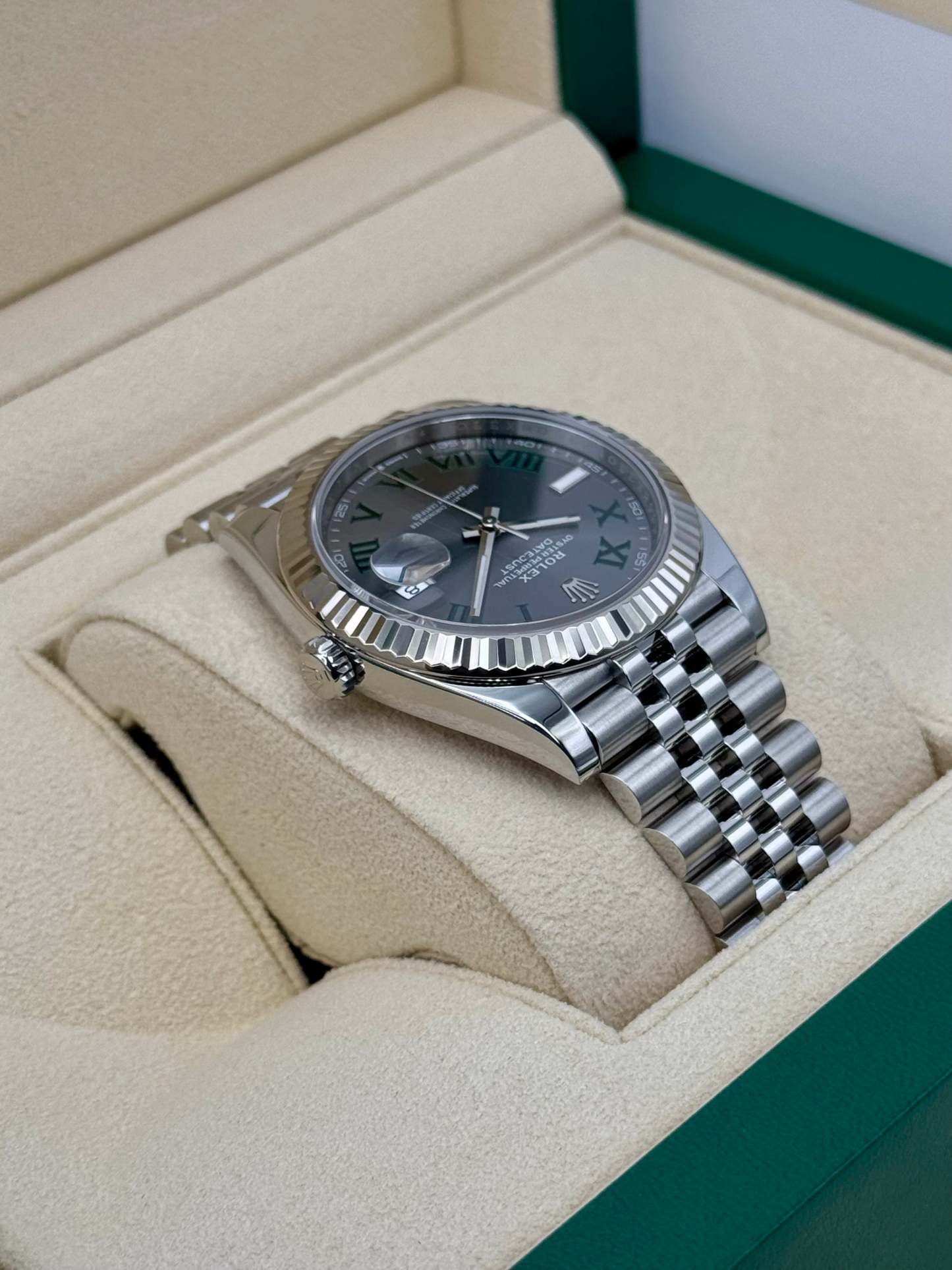 2024 ロレックス デイトジャスト 41mm 126334 ジュビリー ウィンブルドン ダイヤル