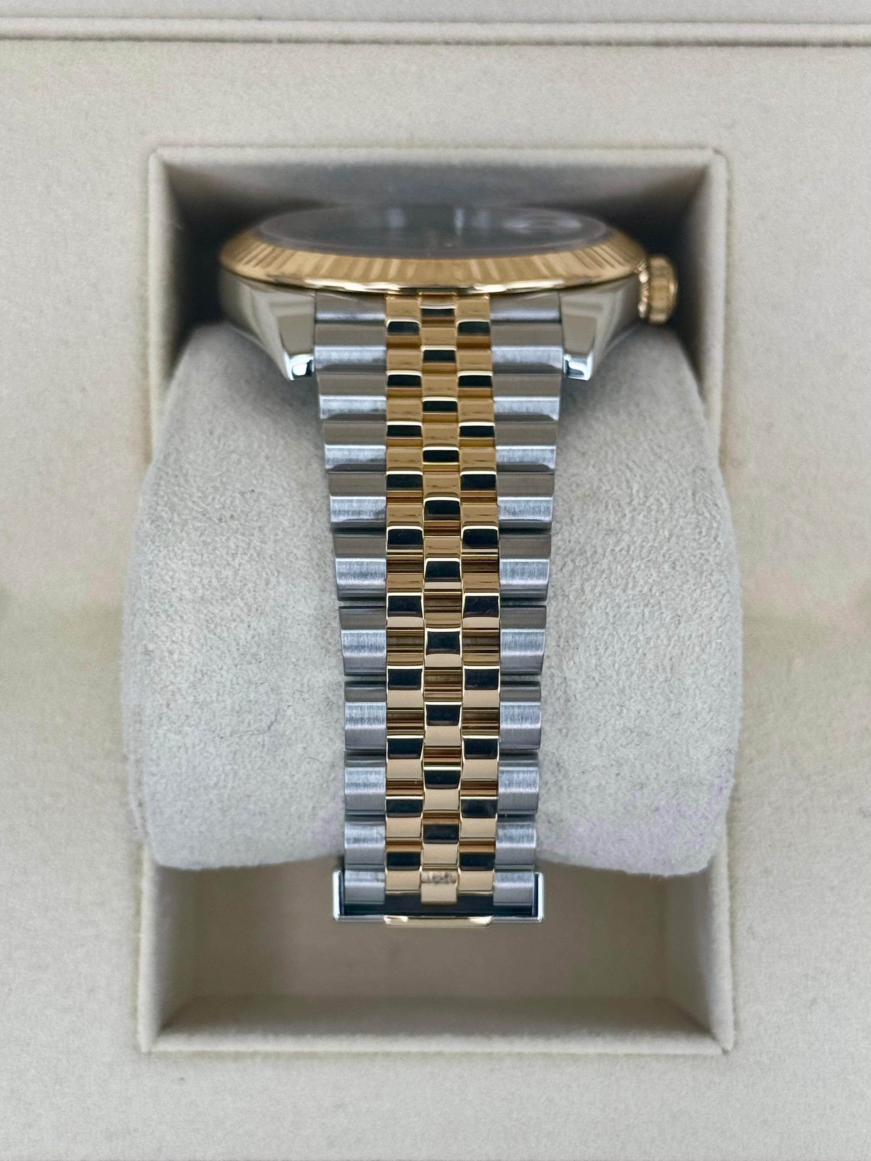 2022 ロレックス デイトジャスト 41mm 126333 ツートーンジュビリー ウィンブルドンダイヤル