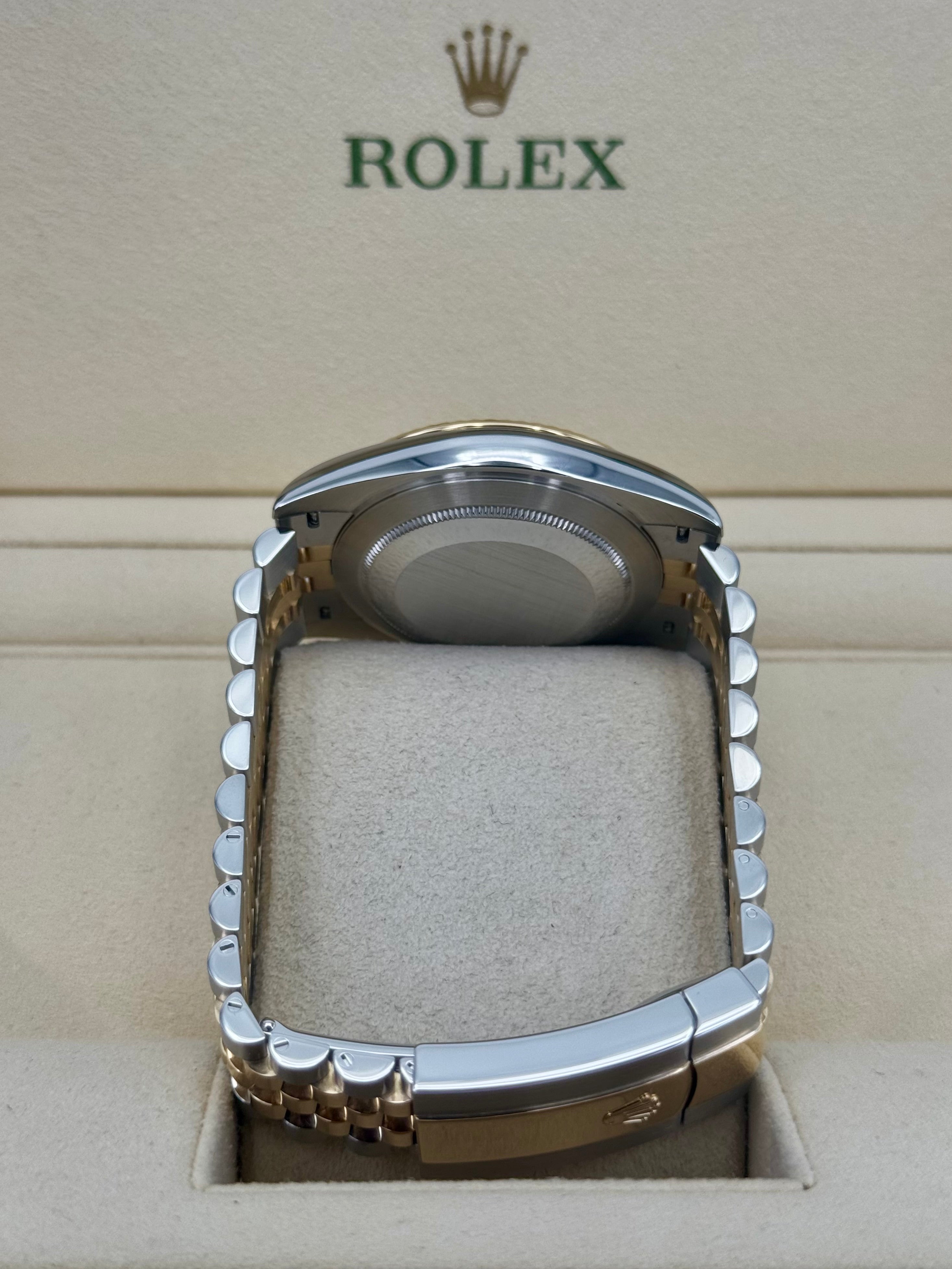 2022 ロレックス デイトジャスト 41mm 126333 ツートーンジュビリー ウィンブルドンダイヤル