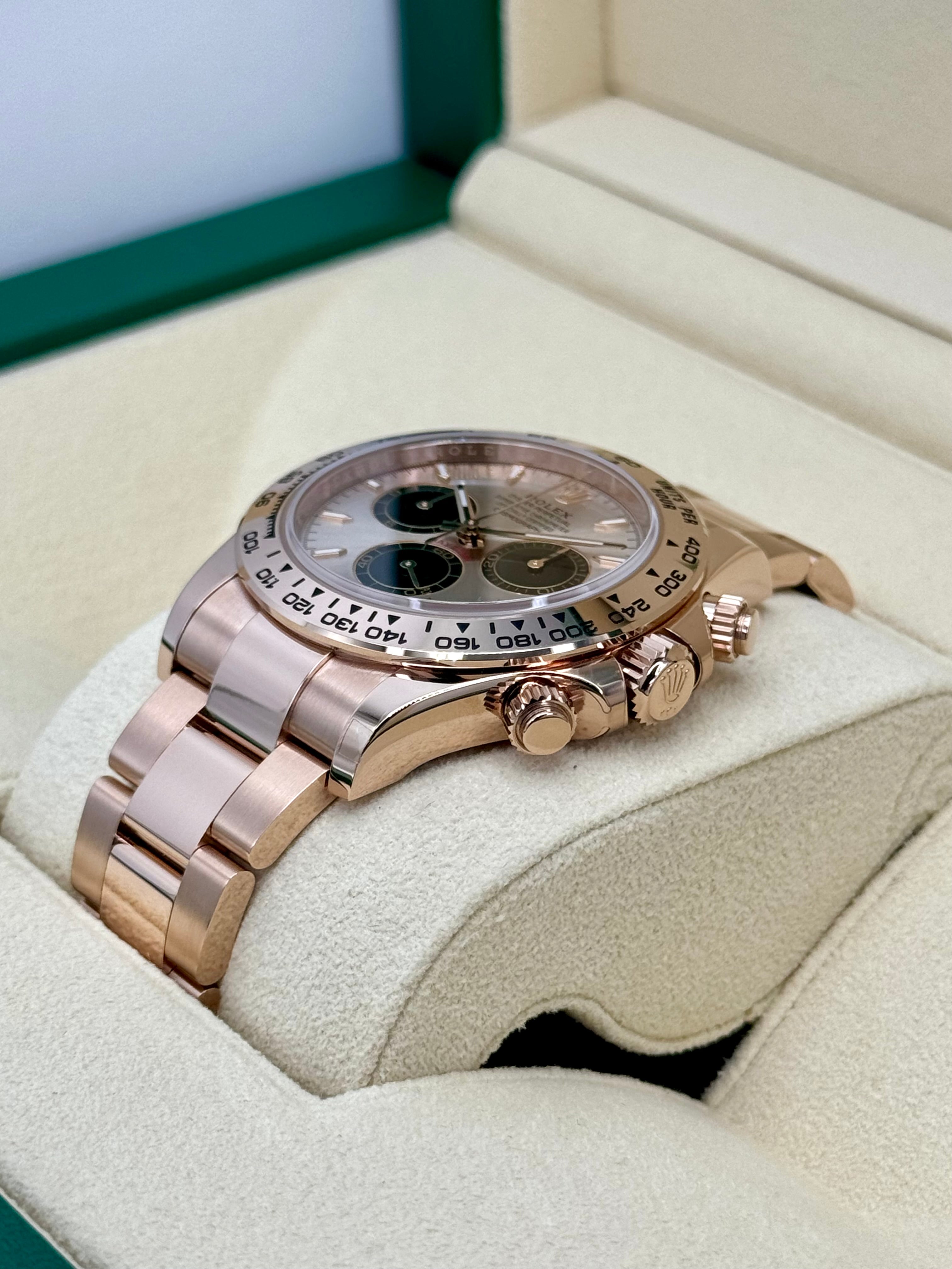 NEW 2024 ロレックス デイトナ 40mm 126505 ローズゴールドサンダストダイヤル