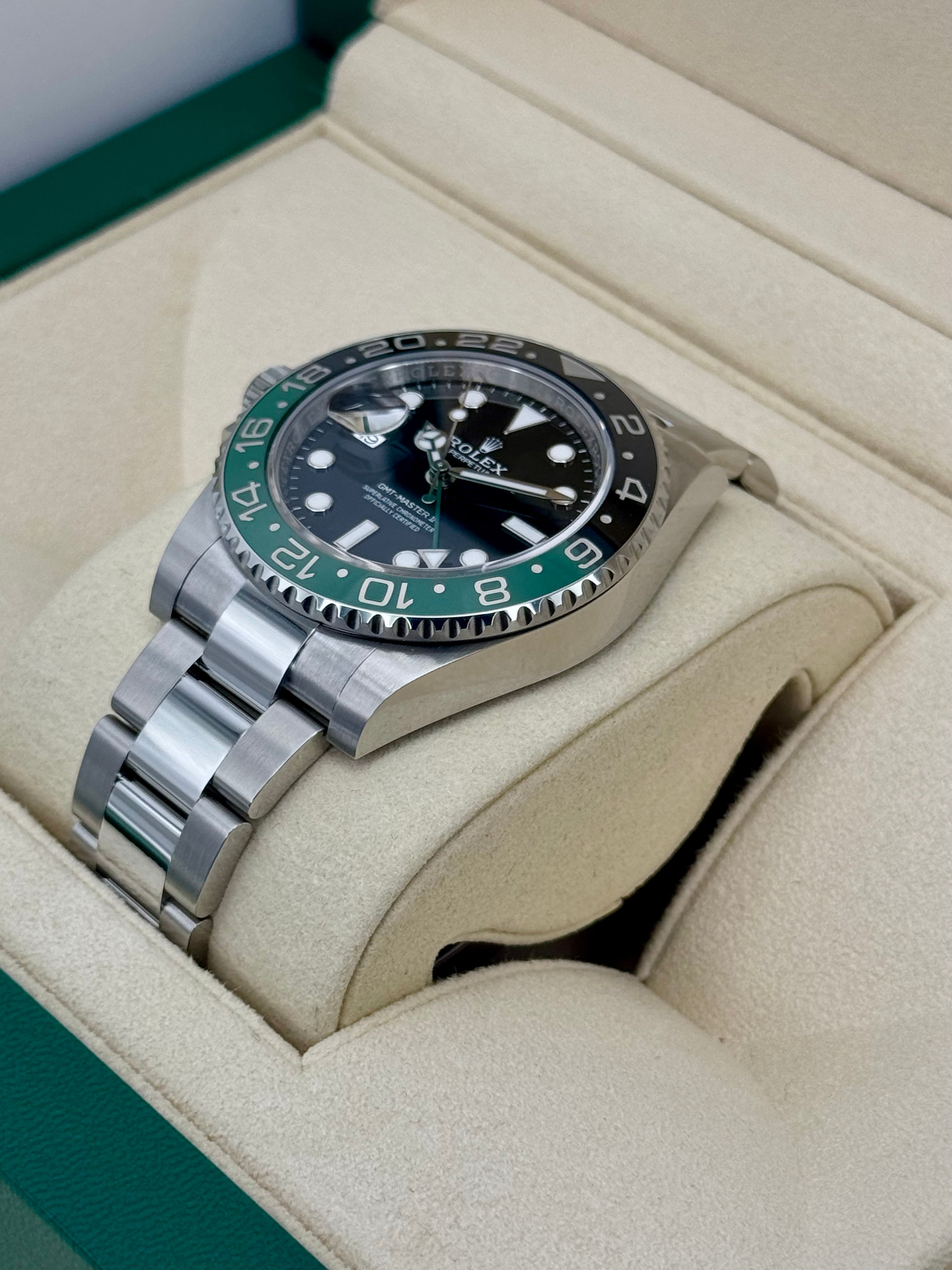 全新 2025 劳力士 GMT-Master II 40mm 126720VTNR 蚝式腕表。