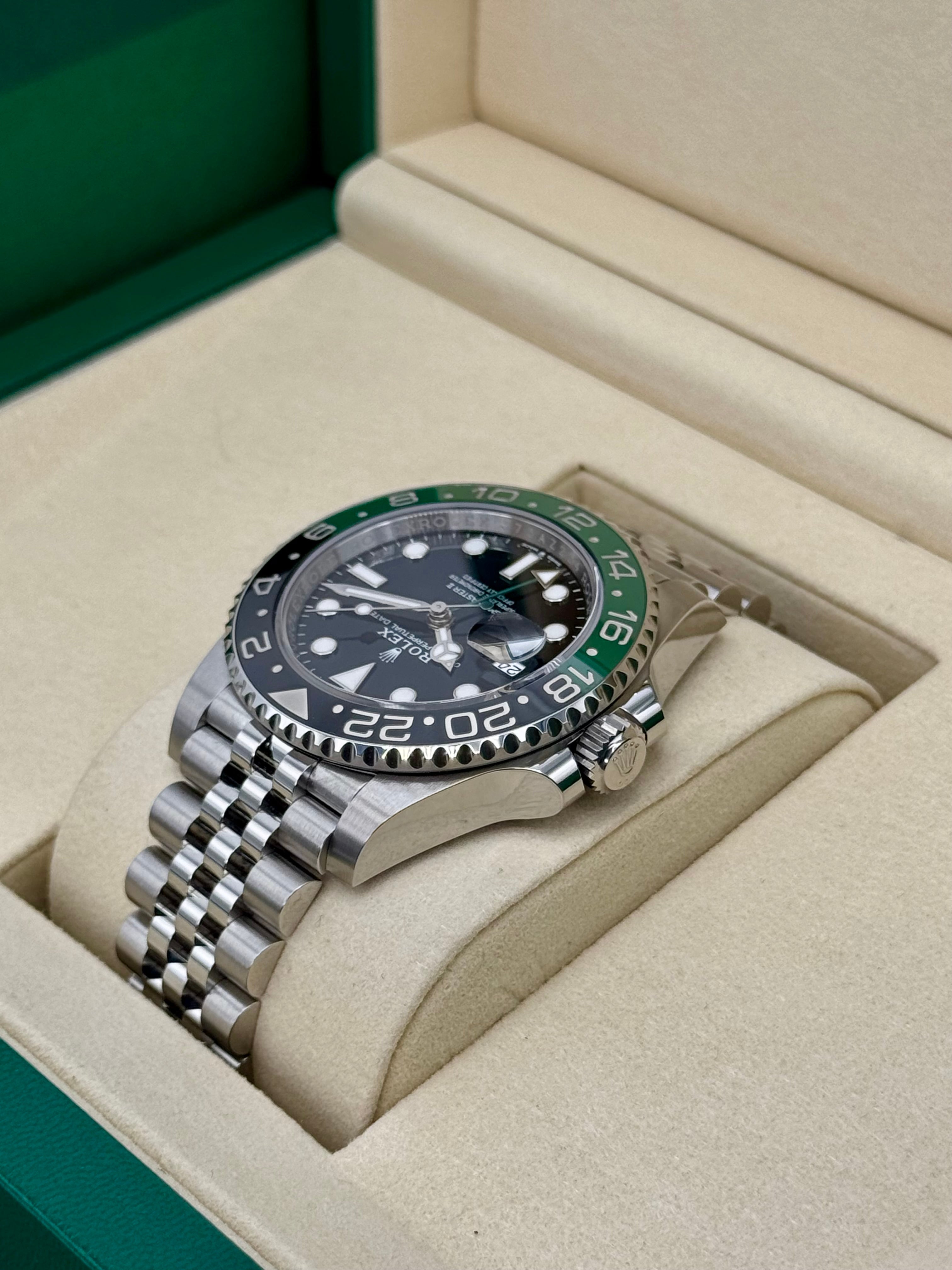 NEW 2025 ロレックス GMTマスターII 「スプライト」 40mm 126720VTNR ジュビリー