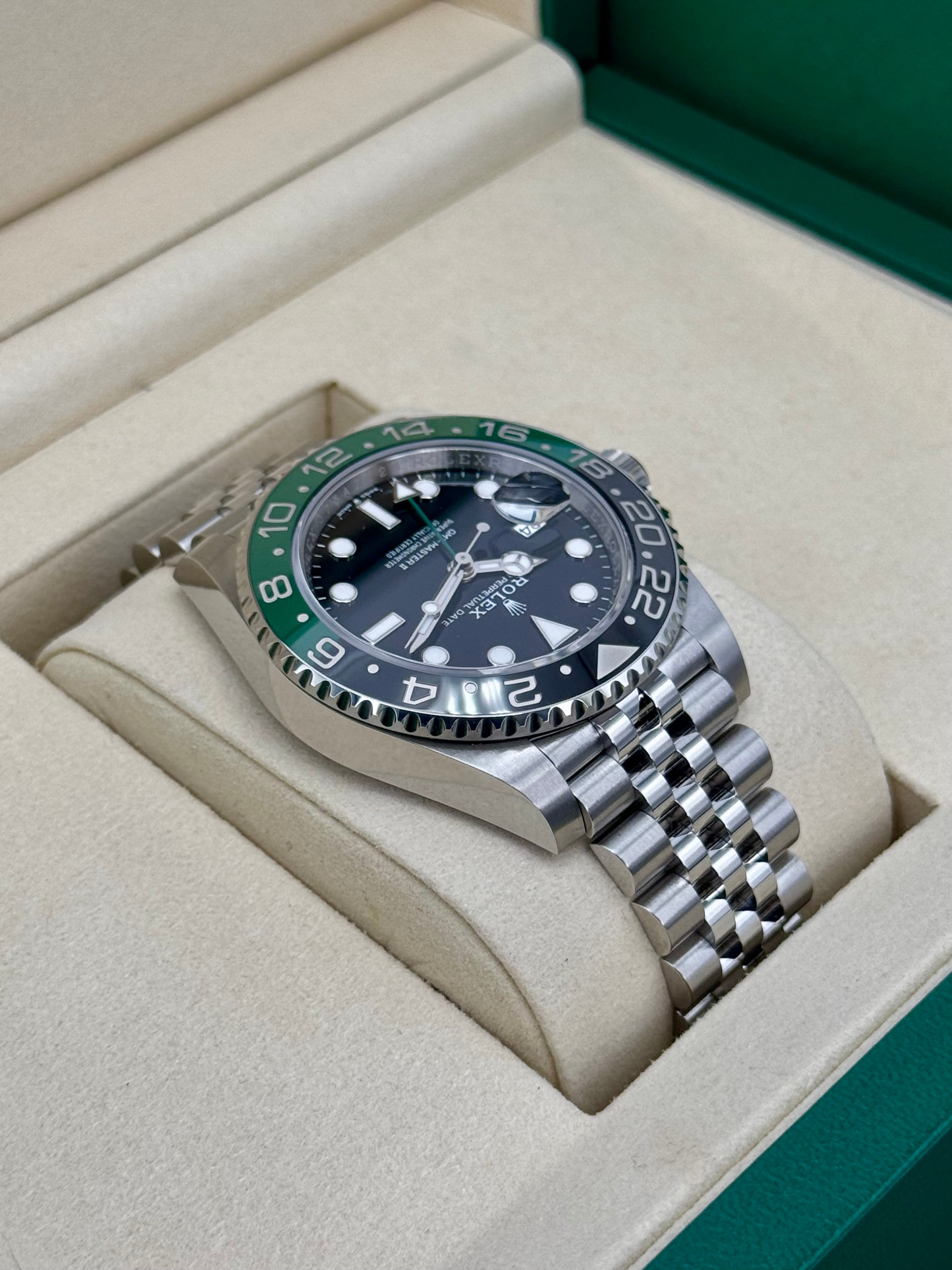 NEW 2025 ロレックス GMTマスターII 「スプライト」 40mm 126720VTNR ジュビリー