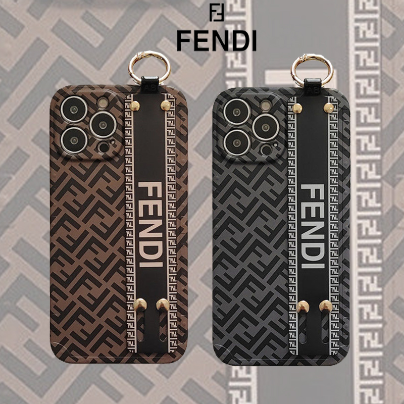 【FENDI旗艦店】【今日注文なら、もう一つ無料サービス】リストバンド携帯電話ケース