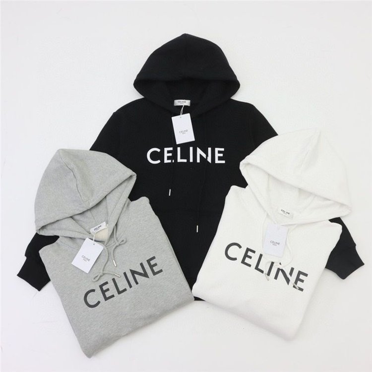 【CELINE旗艦店】【即日出荷】セリーヌ 男女兼用 パーカー 3色