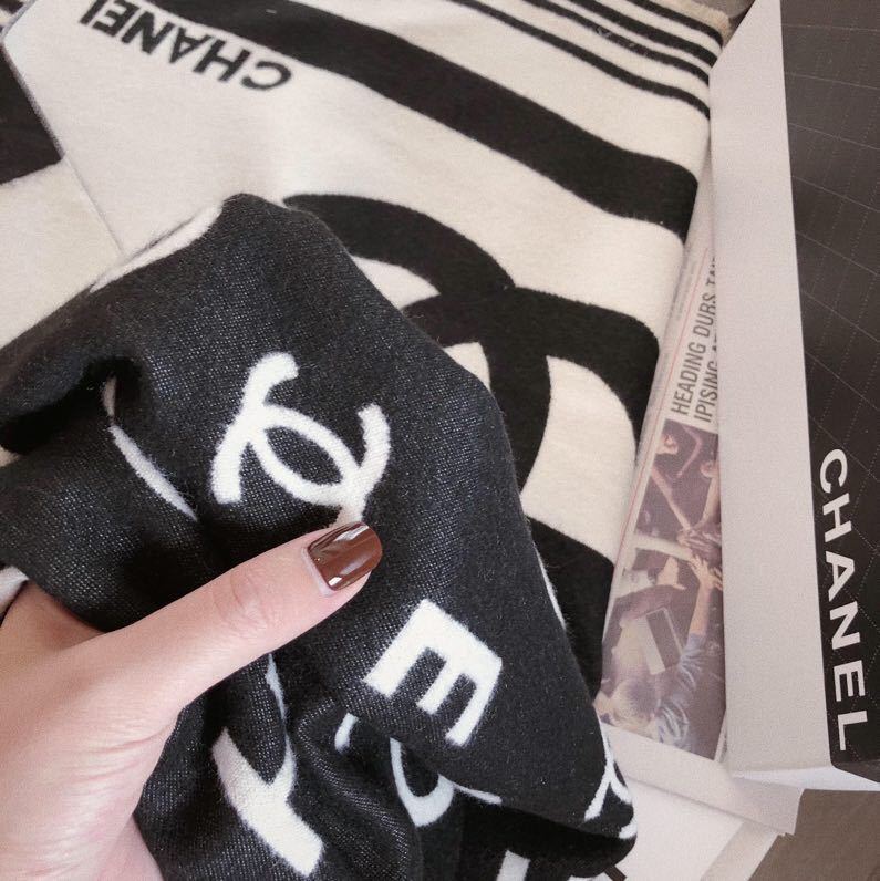 【CHANEL】（シャネル）カシミアスカーフ 5色