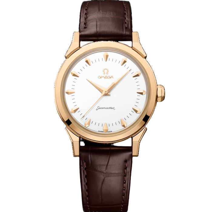SEAMASTER 37 MM 37 MM, MOONSHINE™ GOLD ON ALLIGATOR OMGAE