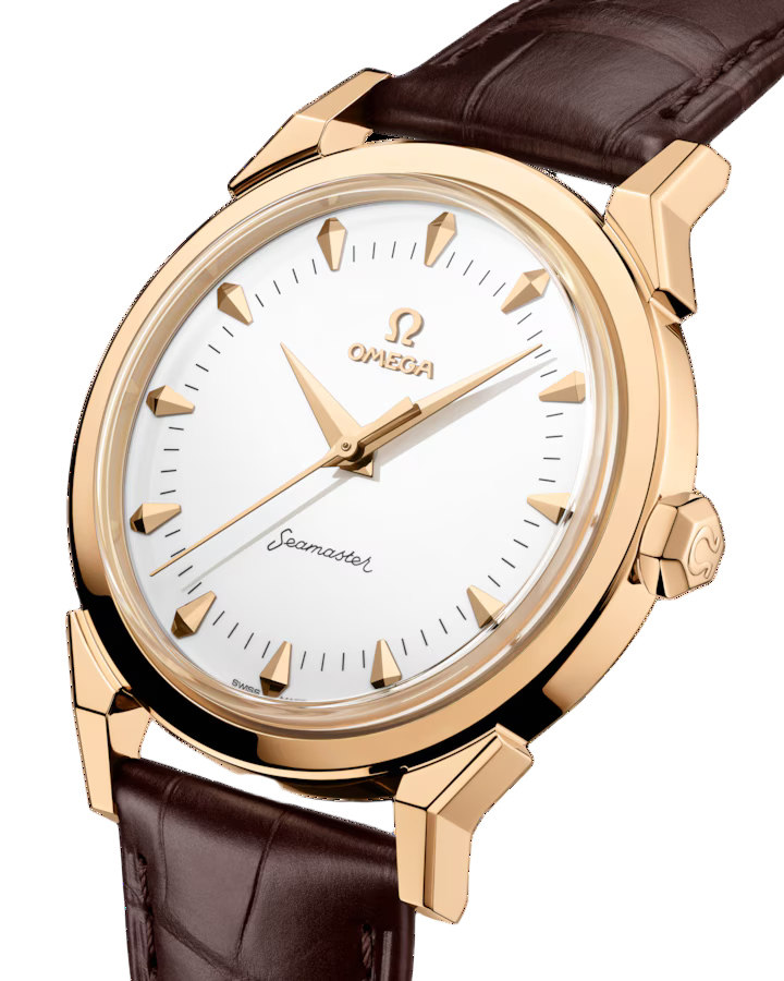 SEAMASTER 37 MM 37 MM, MOONSHINE™ GOLD ON ALLIGATOR OMGAE