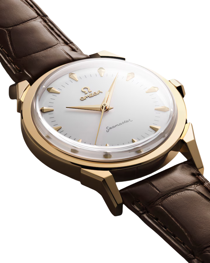 SEAMASTER 37 MM 37 MM, MOONSHINE™ GOLD ON ALLIGATOR OMGAE