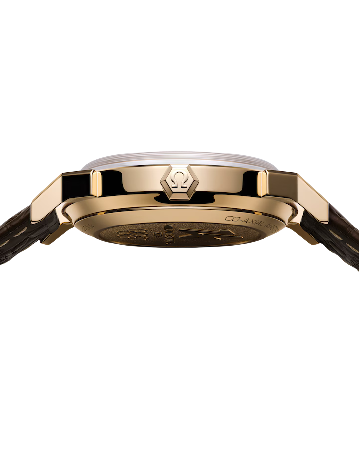 SEAMASTER 37 MM 37 MM, MOONSHINE™ GOLD ON ALLIGATOR OMGAE