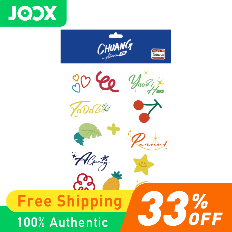 CHUANG_ASIA_S2 TATTOO STICKERS