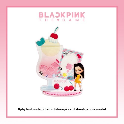 【BPTG】 Fruit Soda Shaker Card Storage Stand-JENNIE/JISOO/ROSÉ/LISA