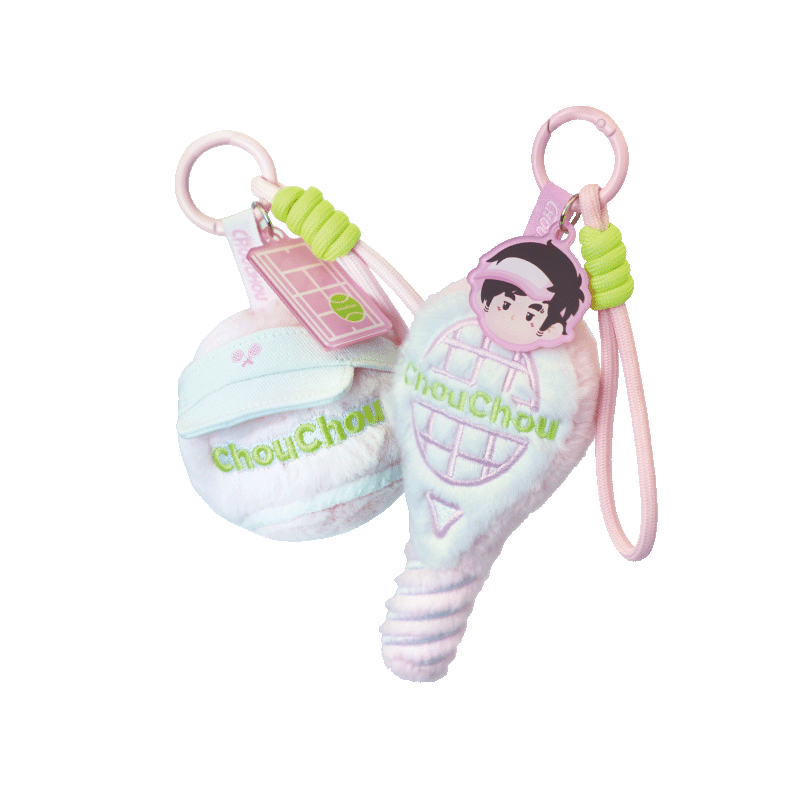 CHOUCHOU  พวงกุญแจเทนนิสนุ่มนิ่ม 