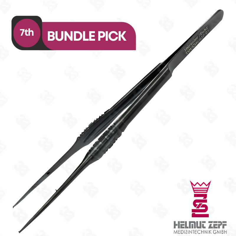 Micro Surgical Forceps, smooth