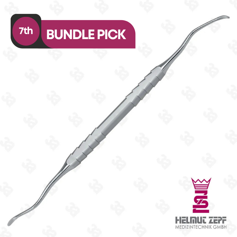 Lucas Scraper Meisal/ Distal, Serrated
