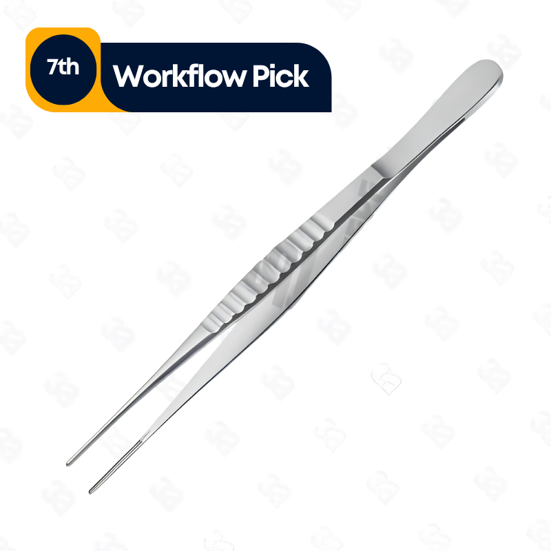 Operative Debakey Pliers, Modified Straight, 16 cm