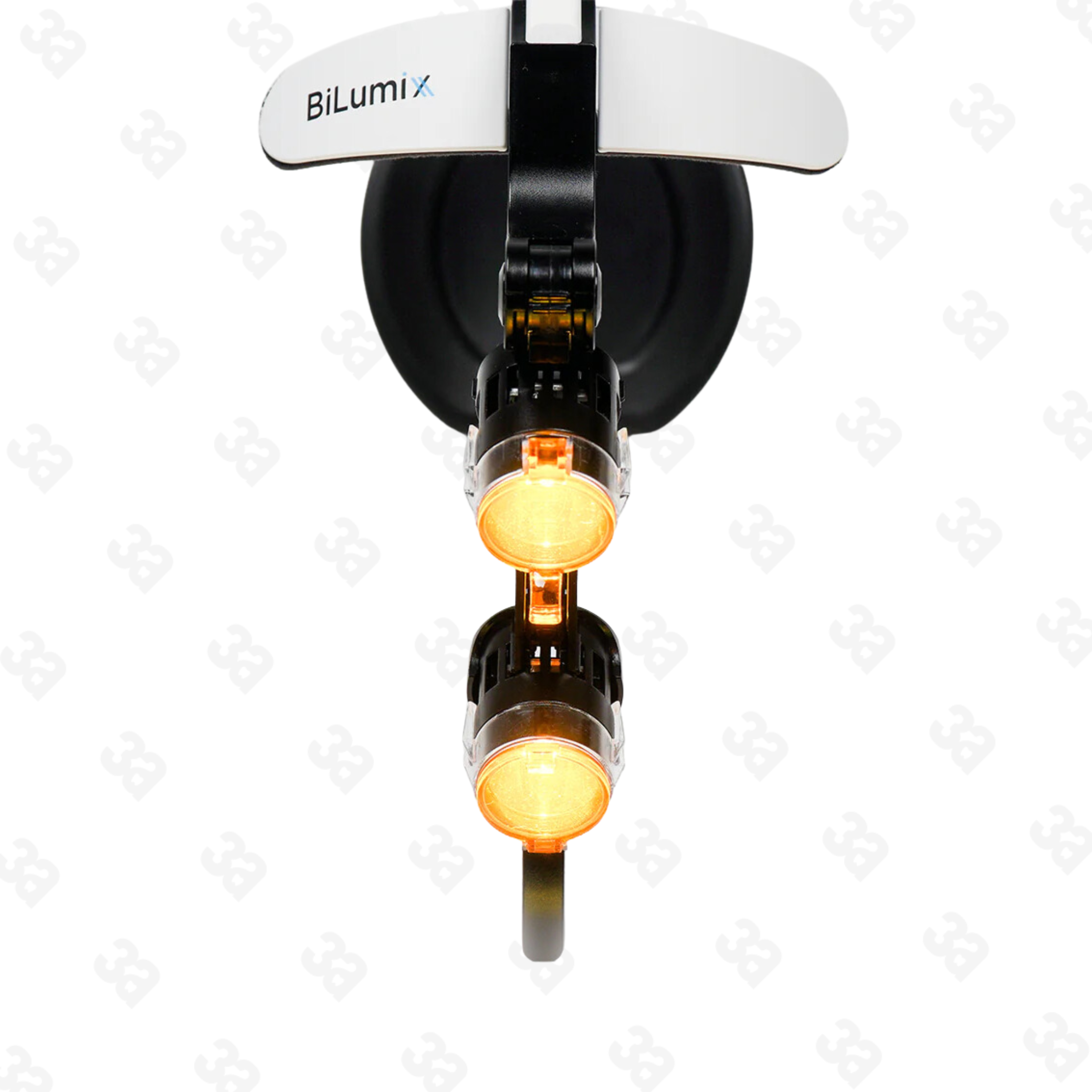 Bilumix Light Filters/Caps (Pair)-orange