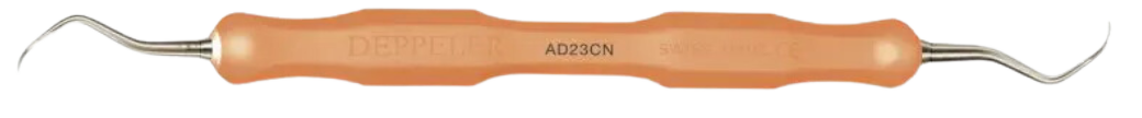 Light subgingival curette