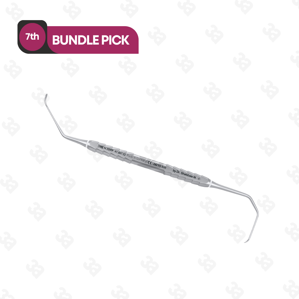 Sinus Lift Instrument # 4, sharp, 2.8 / 3.8 mm, white