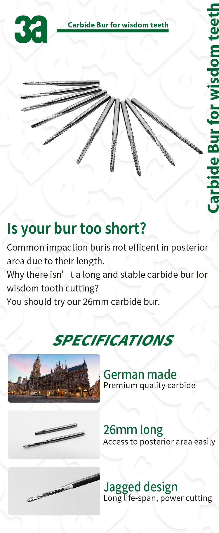3a Carbide Bur Poster