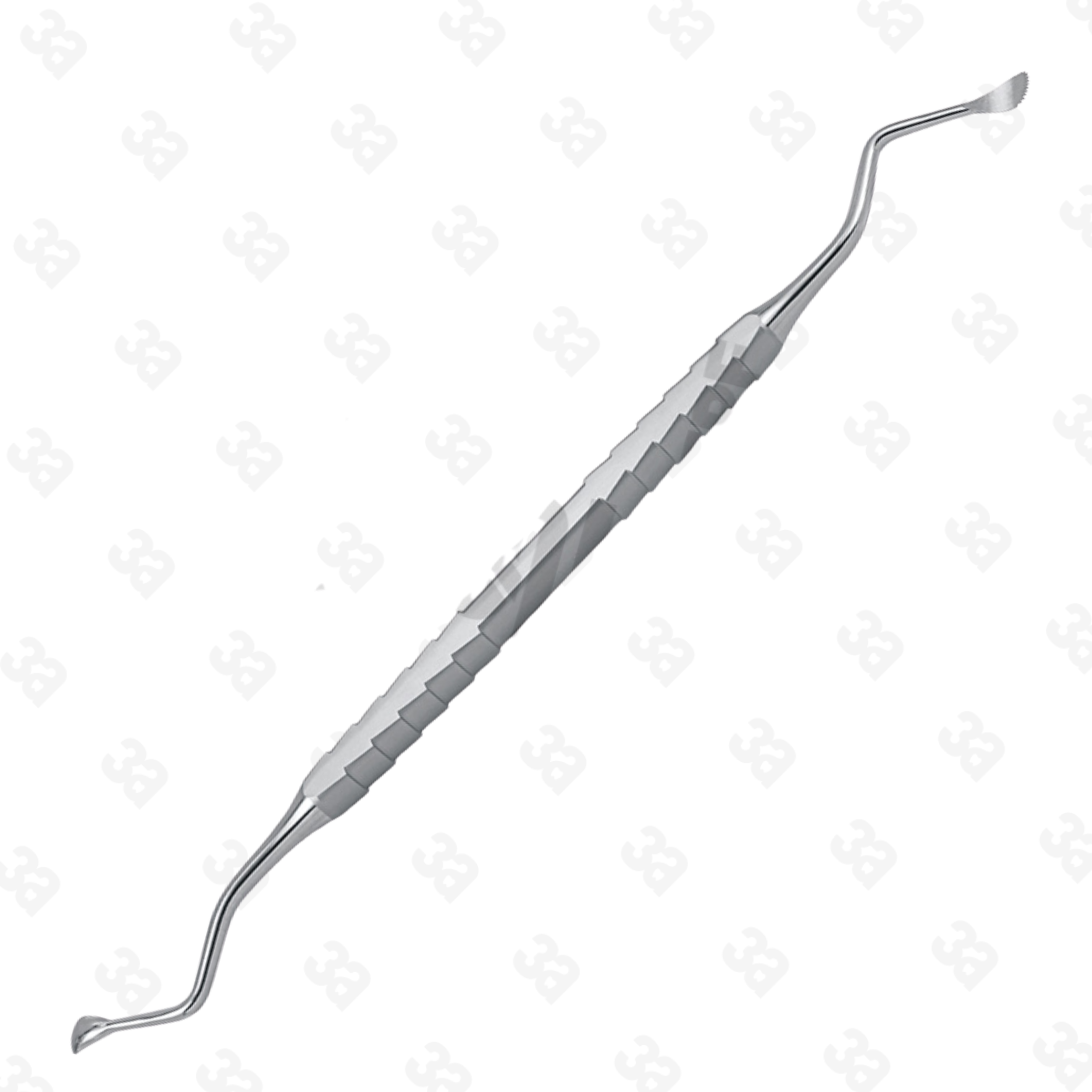 Lucas Curette Fig. 4, Double-Ended Serrated (5 mm) – Zepf-Line