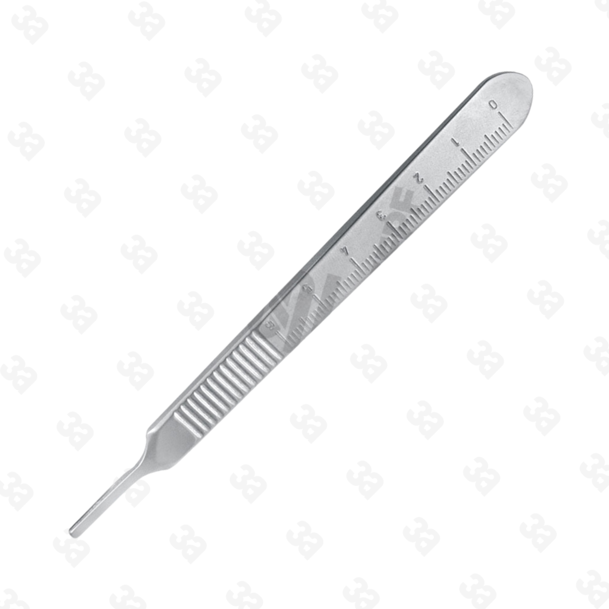Scalpel Handle, Fig. 3, Solid, for Blades No. 10–15