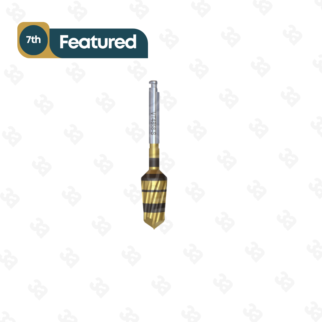Densah bur 5.3mm Short, 4.8mm-5.8mm Densah Bur G3 33mm length