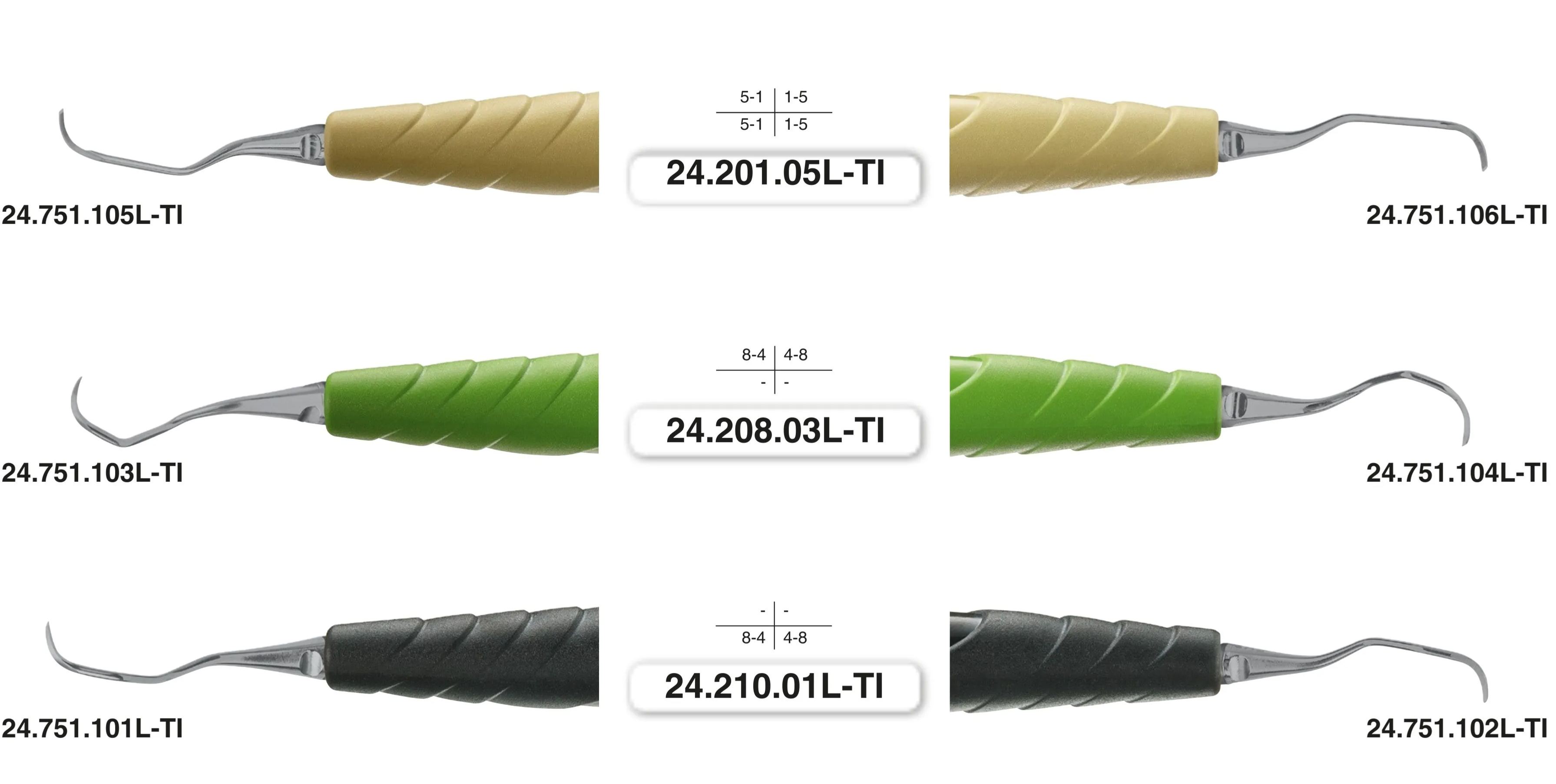 Langer Universal Titanium Curettes