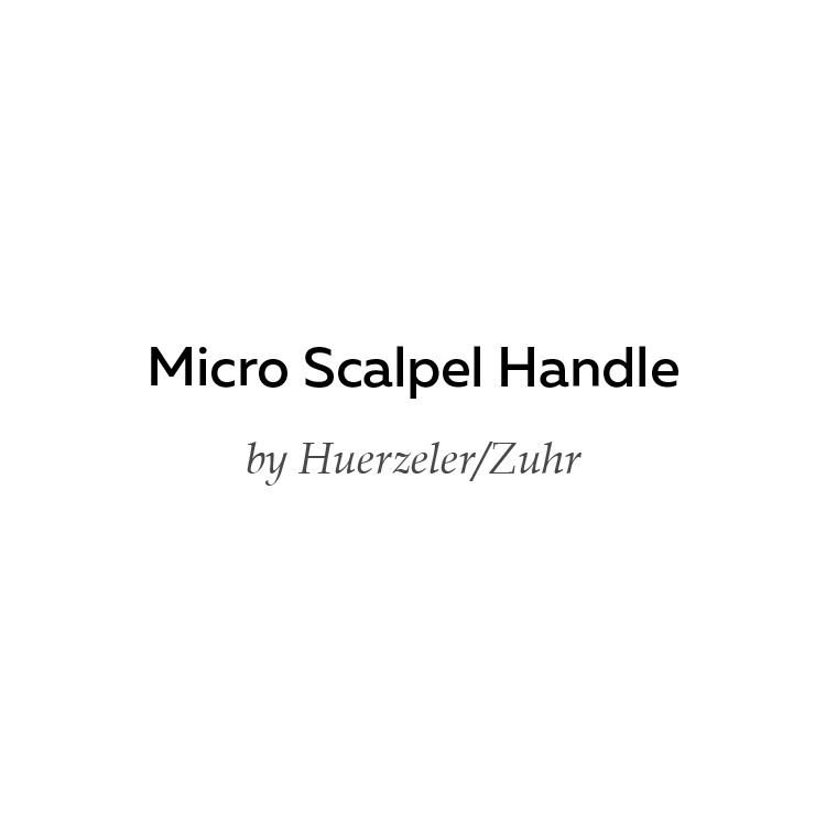 Microsurgical Scalpel Handles