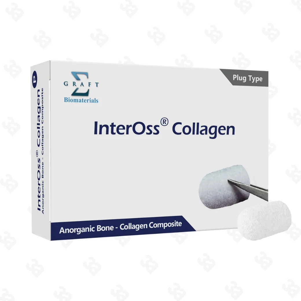 Membrane/Collagen plug