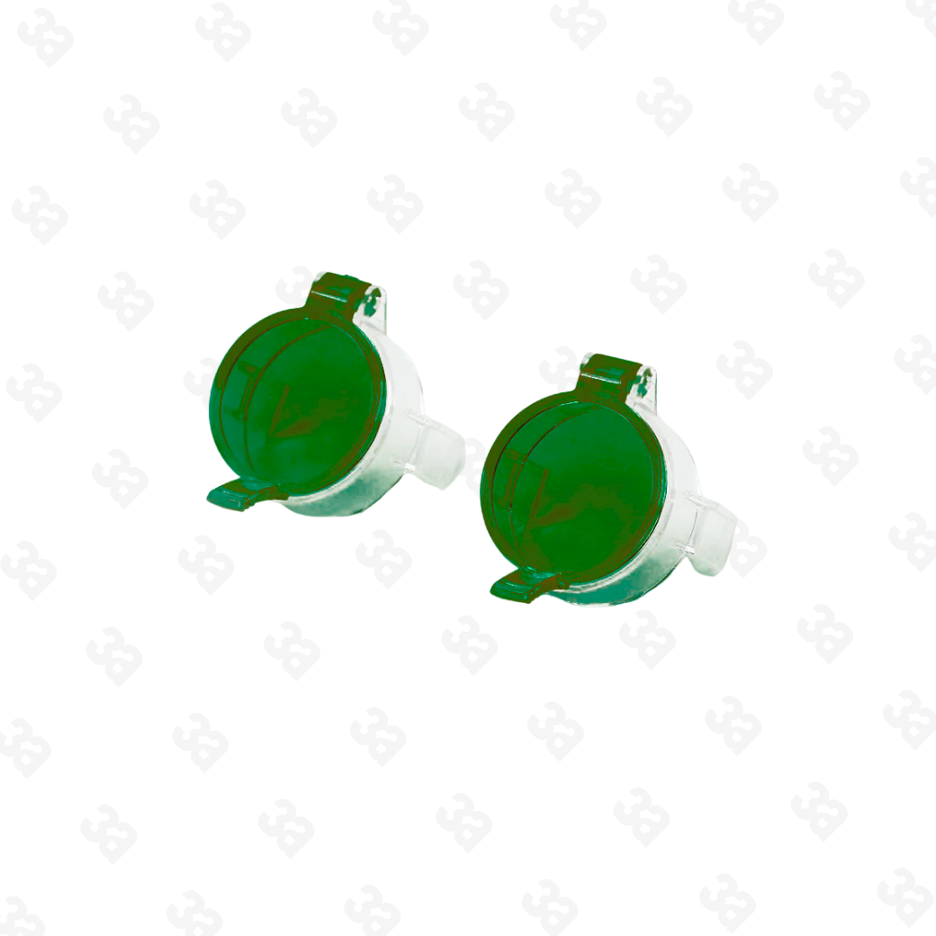 Bilumix Light Filters/Caps (Pair)-green