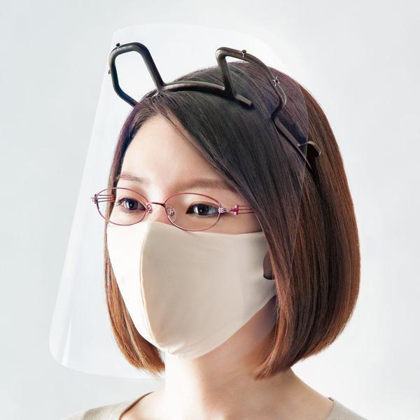 Cat ear faceshield