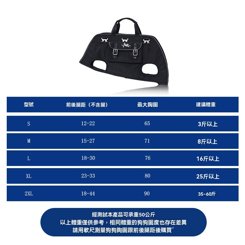 Lunamia | 麓納美 狗狗無壓橫背帶 雙體工學久背不累