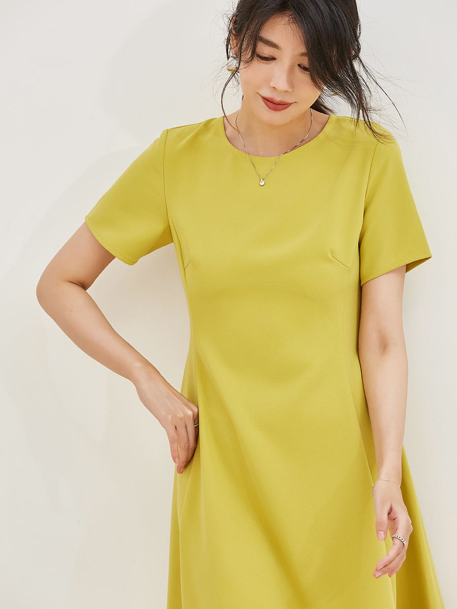 Lunamia | 麓納美 A字法式裙 Vent透氣面料