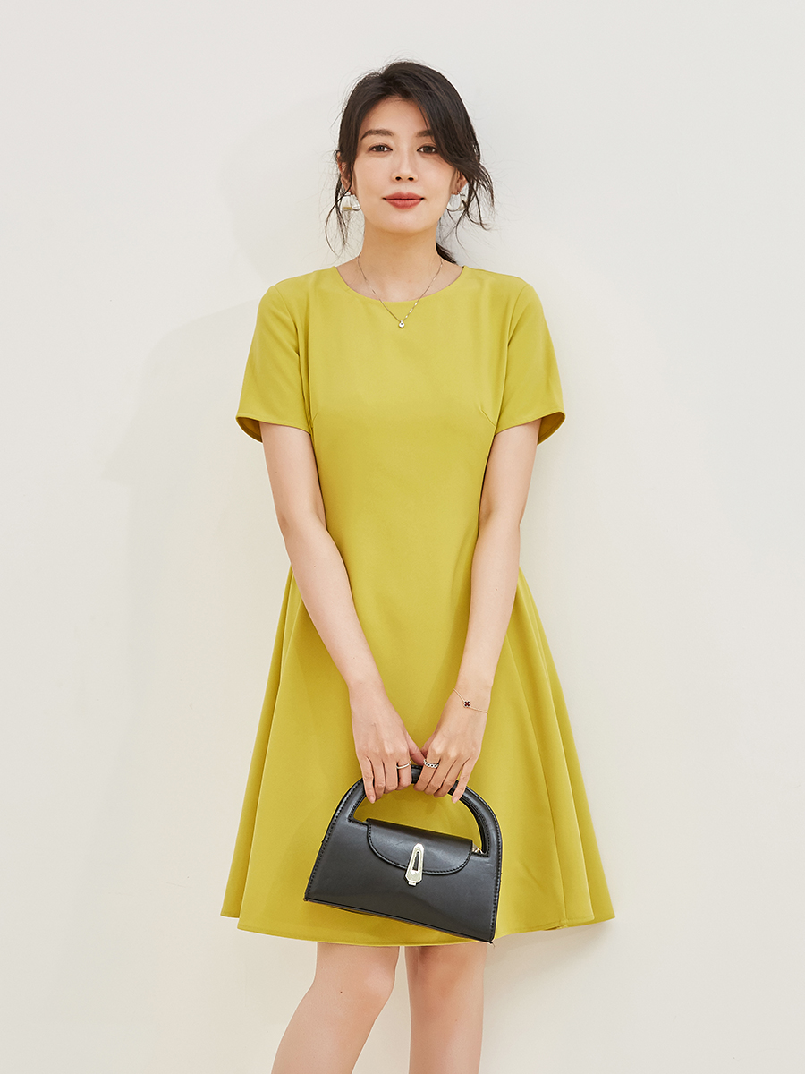 Lunamia | 麓納美 A字法式裙 Vent透氣面料