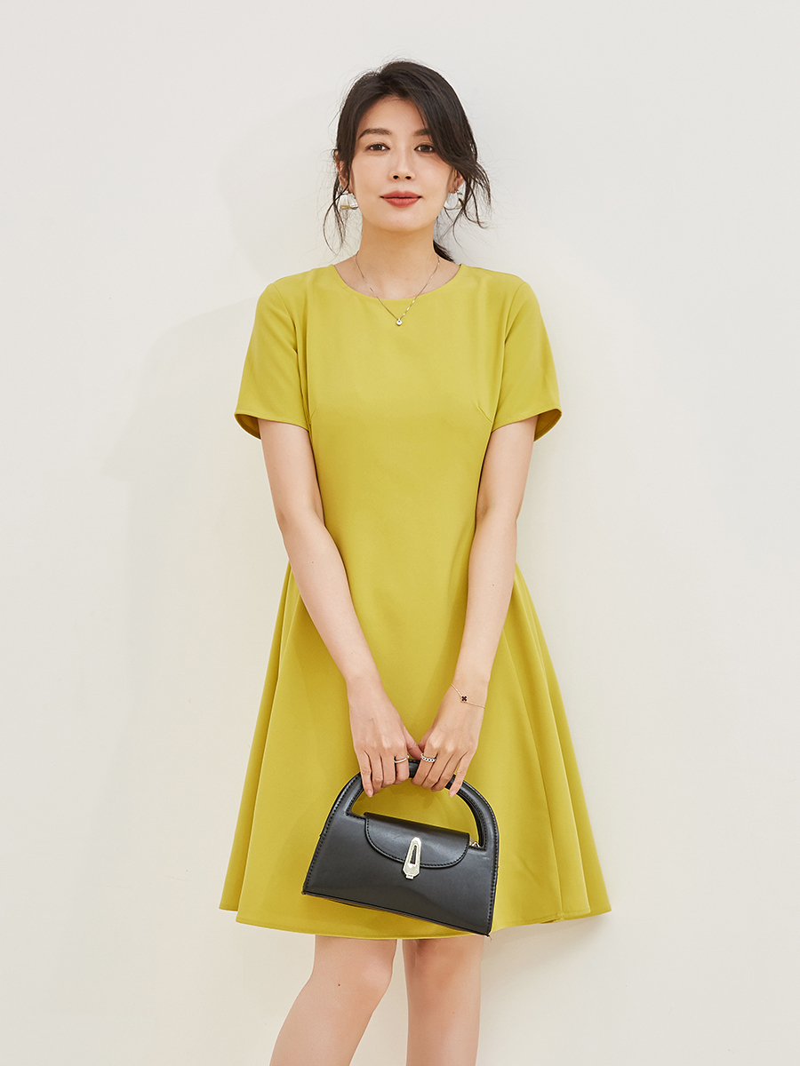 Lunamia | 麓納美 A字法式裙 Vent透氣面料