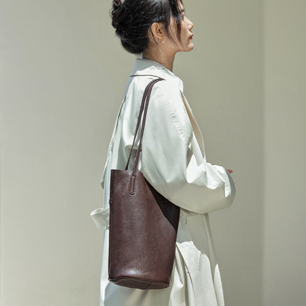 Lunamia | 麓納美 腋下通勤水桶包 植鞣全皮