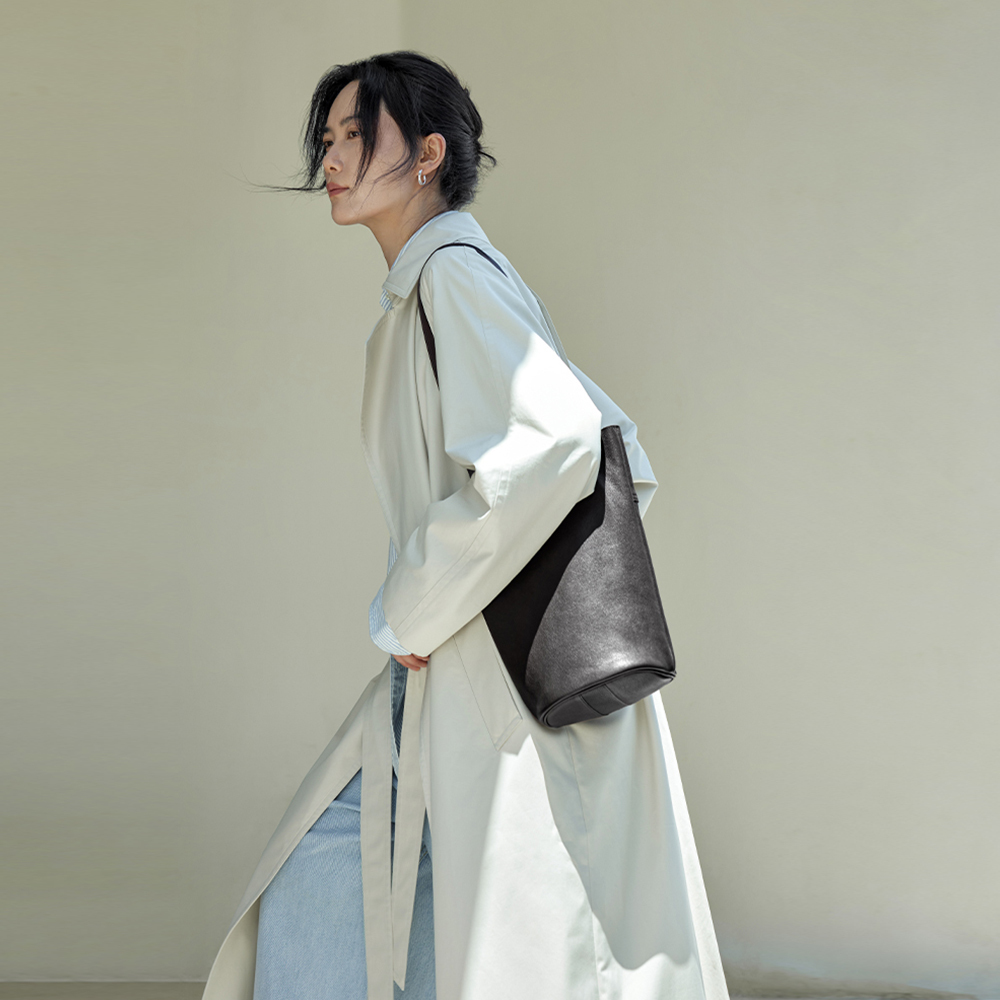 Lunamia | 麓納美 腋下通勤水桶包 植鞣全皮