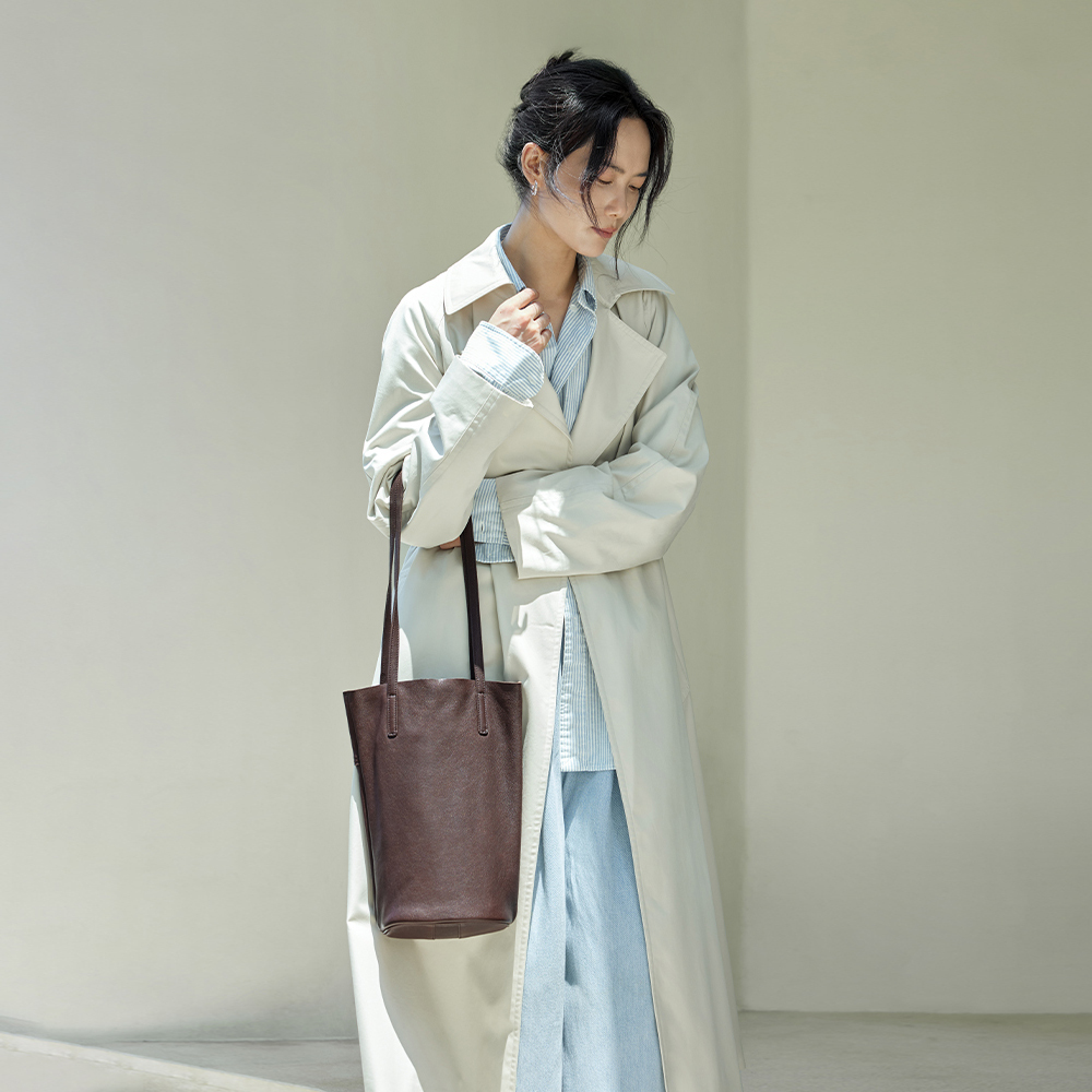Lunamia | 麓納美 腋下通勤水桶包 植鞣全皮