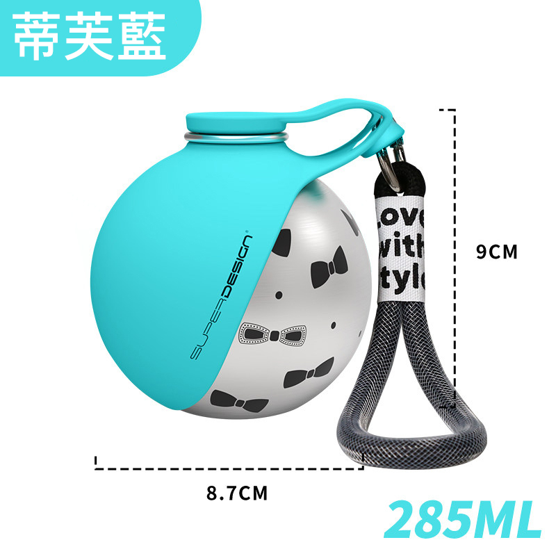 NOZOMI｜望美 304不鏽鋼寵物水壺｜狗狗外出攜帶必備