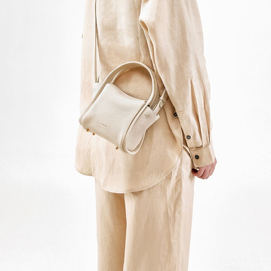 Lunamia | 麓納美 元寶包 手提斜挎菜籃子包