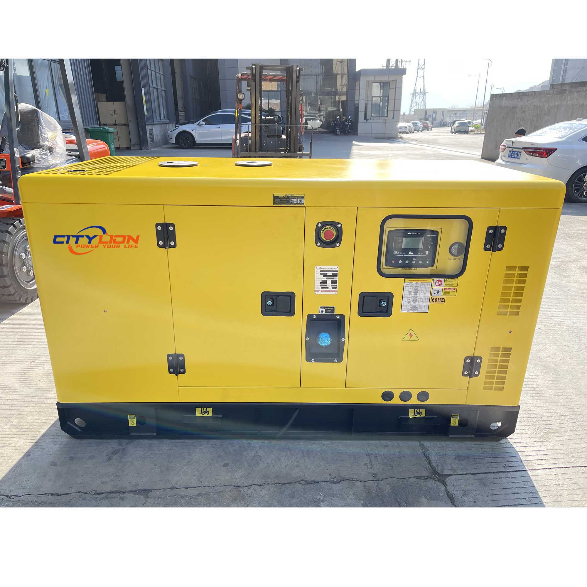 OEM/ODM Home Backup Portable Genset, 3/Single Phase 12kW 16kW 20kW 24kW 32kW 40kW Water Cooled Silent Diesel Generator-CITYLION  |  power your life